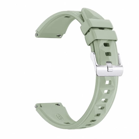 Sneezy Huawei Watch GT4 41mm İle Uyumlu Prism Metal Tokalı Soft Yumuşak Silikon Kordon