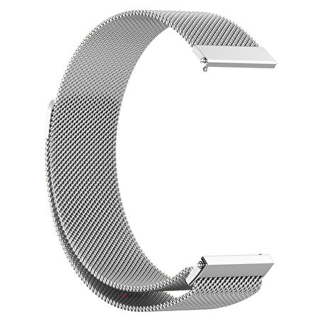 Huawei Watch GT6 41mm Uyumlu Manyetik Milanese Loop Metal Kordon 