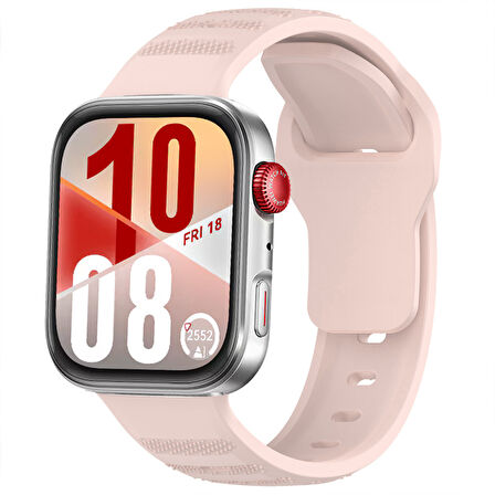 Huawei Watch Fit 4 Fit 4 Pro İle Uyumlu Yumusaş Soft Silikon Kordon Kayış