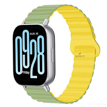 Redmi Watch 5 Active Redmi 5 Lite Uyumlu Kordon Harmony Duo Magnetik Silikon Kordon