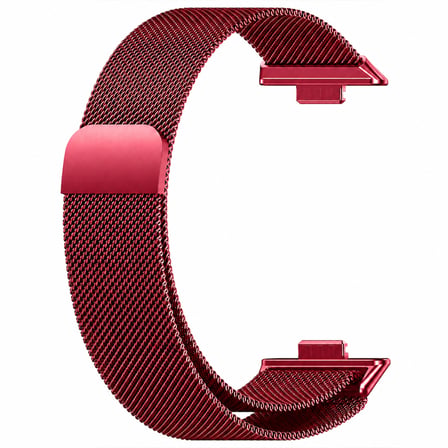 Huawei Watch Fit 5 Uyumlu Milanese Örgü Metal Mıknatıslı Ayarlanabilir Kordon