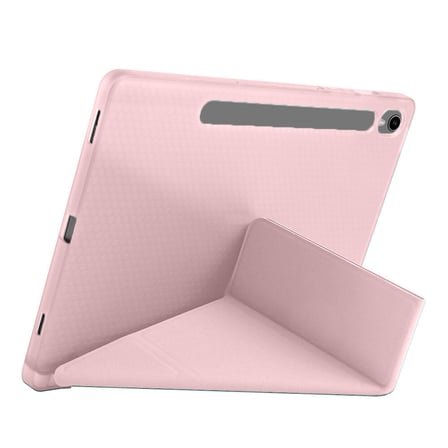 Samsung Galaxy Tab S10 FE 11 Inc SM-X520 Üçgen Katlanabilir Kalemlikli Yatay Dikey Standlı Kılıf