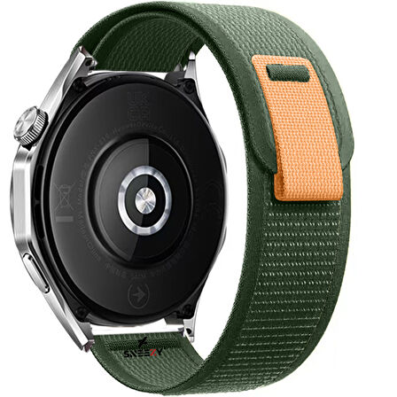 Huawei Watch GT5 46mm Uyumlu Kordon Trail Loop Yumuşak Kumaş Kordon