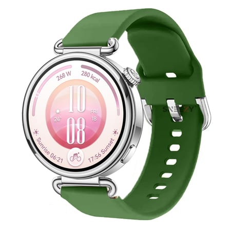 Huawei Watch GT7 41mm İle Uyumlu Yumuşak PureLux Soft Tokalı Silikon Kordon