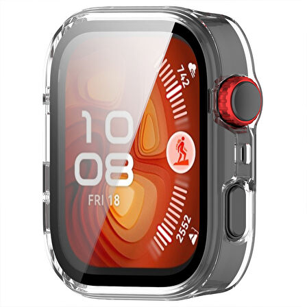 Huawei Watch Fit 4 Kasa Uyumlu Kılıf Sert PC Kasa ve Ekran Koruyucu Kılıf