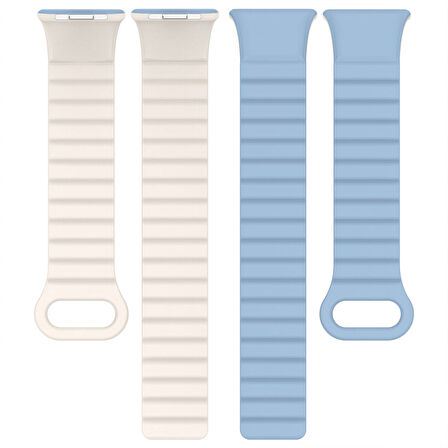 Redmi Watch 5 Uyumlu Kordon Yumuşak Silikon Kordon Güçlü Manyetik Strap Kayış