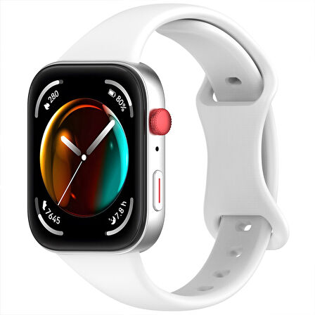 Huawei Watch Fit3 Fit 4 Fit 4 Pro İle Uyumlu İnce Ve Zarif Tasarım Silikon Kordon Kayış