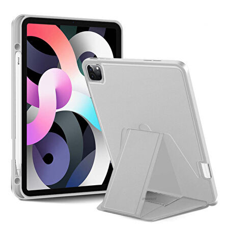 İpad Pro 11 2.3.4.Nesil 2020 2022 Uyumlu Standlı Kalem Yuvalı Darbe Korumalı Armor Kılıf