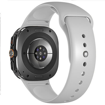 Samsung Galaxy Watch 8 44mm 40mm İle Uyumlu Klasik PureLux Soft Silikon Kordon