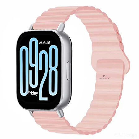 Redmi Watch 5 Active Redmi 5 Lite Uyumlu Kordon Harmony Duo Magnetik Silikon Kordon