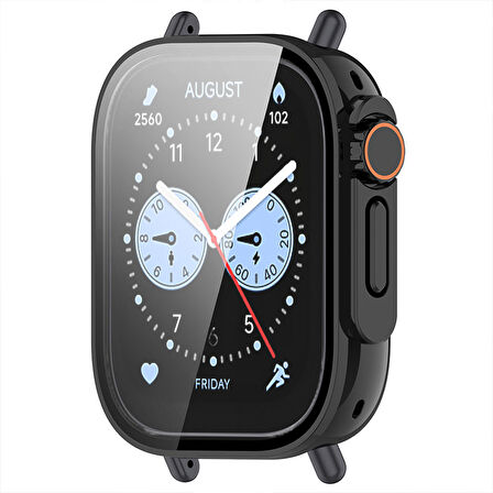 Redmi Watch 5 Lite İle Uyumlu Kasa ve Ekran Koruyucu Watch Ultra Saat Görünüm'e Dönüştürücü