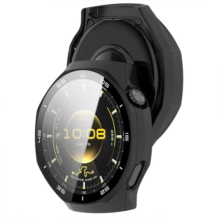 Huawei Watch GT6 Pro 46mm Kasa Uyumlu Kılıf Sert PC Kasa ve Ekran Koruyucu Kılıf