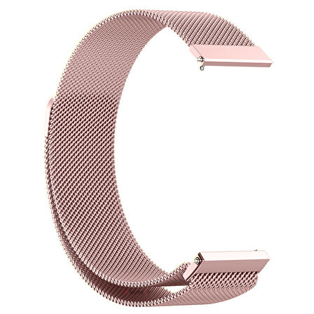 Huawei Watch GT5 41mm Uyumlu Manyetik Milanese Loop Metal Kordon 
