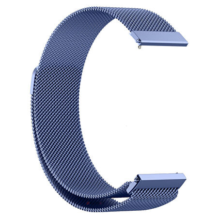 Huawei Watch GT5 46mm Uyumlu Manyetik Milanese Loop Metal Kordon 