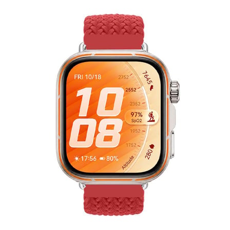 Huawei Watch Fit 5 Pro İle Uyumlu Metal Klipsli Solo Fiberlink Yumuşak Kumaş Örgü Kordon