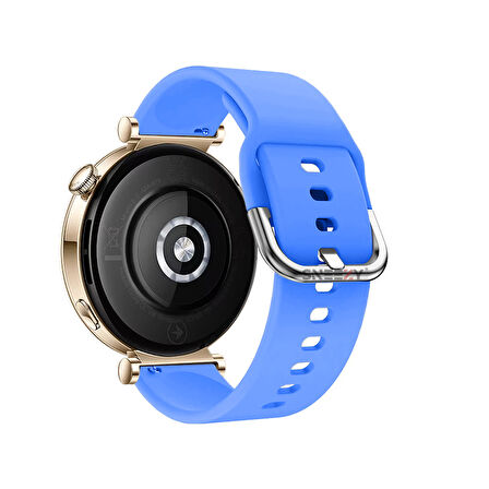 Huawei Watch GT5 41mm İle Uyumlu A Kalite Yumuşak PureLux Soft Tokalı Silikon Kordon