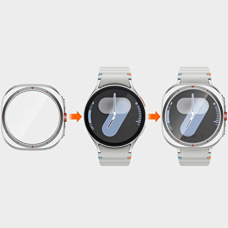 Samsung Galaxy Watch 6 40mm Ultra Dönüştürücü Kasa Koruyucu