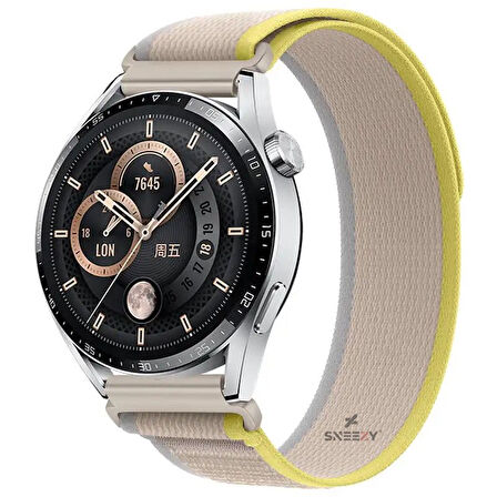 Huawei Watch GT5 46mm Uyumlu Kordon Trail Loop Yumuşak Kumaş Kordon