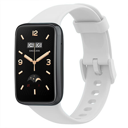 Mi Band 7 Pro İle Uyumlu Yumuşak Soft Silikon Tokalı Kordon