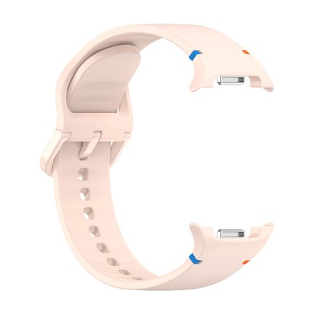 Samsung Galaxy Watch 9 44mm 40mm İle Uyumlu Metal Tokalı Spor Silikon Kordon
