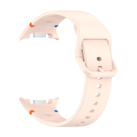 Samsung Galaxy Watch 9 44mm 40mm İle Uyumlu Metal Tokalı Spor Silikon Kordon