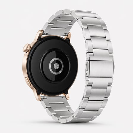Huawei Watch GT3 42mm Ve GT2 42mm İle Uyumlu Katlanır Klipsli Paslanmaz Çelik Saat Kordonu