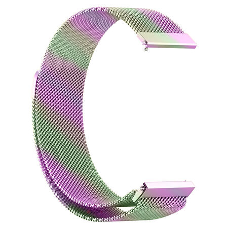 Samsung Galaxy Watch 4 5 6 7 Seri 40 42 43 44 46 47mm Uyumlu Manyetik Milanese Loop Metal Kordon 