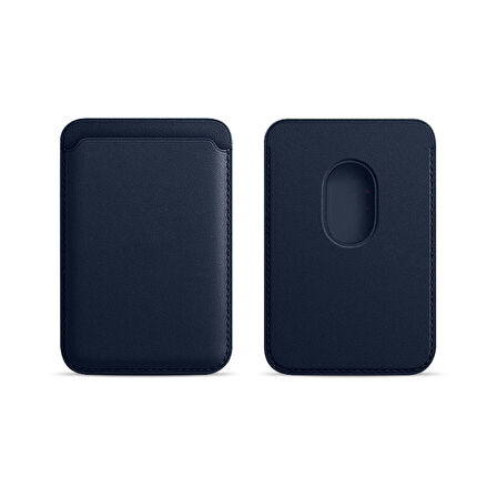 İphone 16-16 Plus - 16 Pro - 16 Pro max Uyumlu Birinci Sınıf Magsafe Cüzdan Magsafe Deri Kartlık