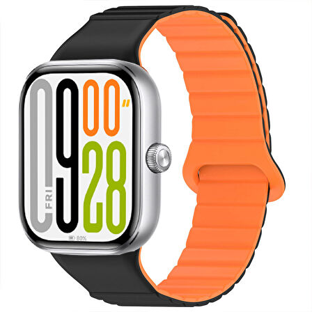 Redmi Watch 5 Uyumlu Kordon Yumuşak Silikon Kordon Güçlü Manyetik Strap Kayış