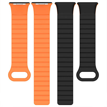 Redmi Watch 5 Uyumlu Kordon Yumuşak Silikon Kordon Güçlü Manyetik Strap Kayış