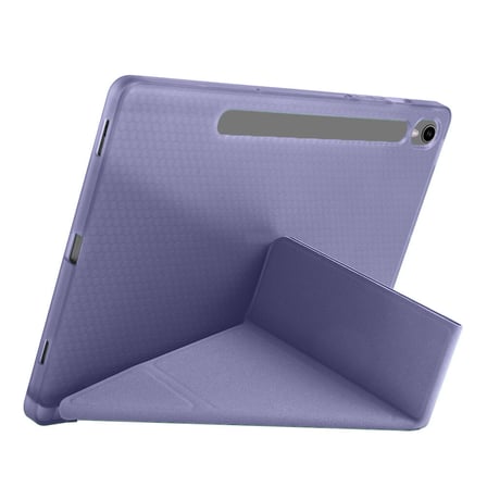 Samsung Galaxy Tab S9 11 Inc SM-X710 Üçgen Katlanabilir Kalemlikli Yatay Dikey Standlı Kılıf