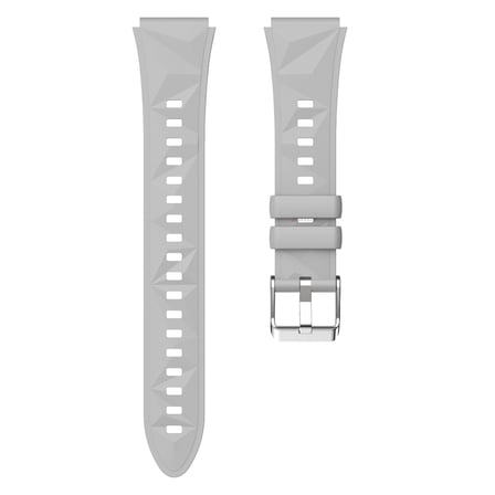 Sneezy Huawei Watch GT5 Pro 42mm İle Uyumlu Prism Metal Tokalı Soft Yumuşak Silikon Kordon