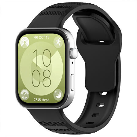 Huawei Watch Fit 3 Uyumlu Nomad Tasarım A+ Kalite Soft Silikon Kordon