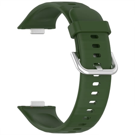 Huawei Watch Fit 5 Pro İle Uyumlu Metal Tokalı Yumuşak Soft Silikon Kordon