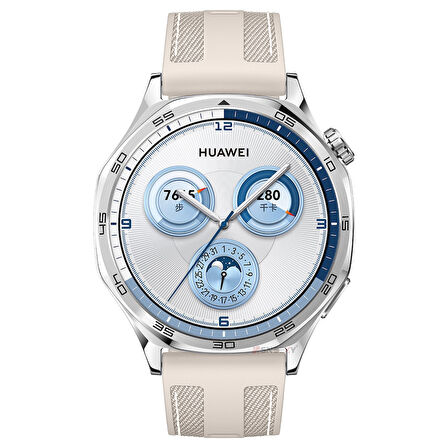 Huawei Watch GT3 46mm GT3 Pro GT3 Se ile Uyumlu Metal Tokalı Dikiş Detaylı Şık Dokuma Silikon Kordon