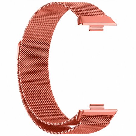 Huawei Watch Fit 5 Uyumlu Milanese Örgü Metal Mıknatıslı Ayarlanabilir Kordon