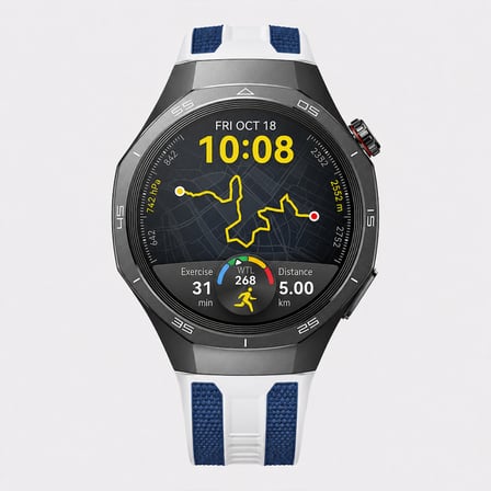 Huawei Watch GT 5 Pro 46mm Uyumlu 22mm Outdoor Tasarım Spor Silikon Kordon