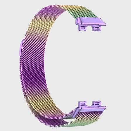 Huawei Band 11 / 11 Pro İle Uyumlu Manyetik Milanese Loop Metal Kordon