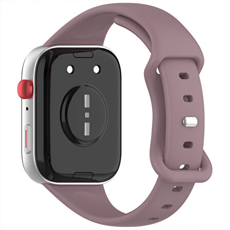 Huawei Watch Fit3 Fit 4 Fit 4 Pro İle Uyumlu İnce Ve Zarif Tasarım Silikon Kordon Kayış