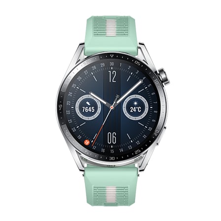 Huawei Watch GT3 Pro GT3 GT2 46mm SportStripe Örgü Desen Metal Tokalı Silikon Akıllı Saat Kordonu