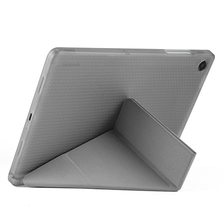 Samsung Galaxy Tab A11 Plus 11 Inc SM-X230 Üçgen Katlanabilir Kalemlikli Yatay Dikey Standlı Kılıf