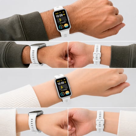 Huawei Band 11 / 11 Pro Uyumlu Premium Soft Silikon Kordon Tokalı Konforlu Akıllı Saat Kayışı