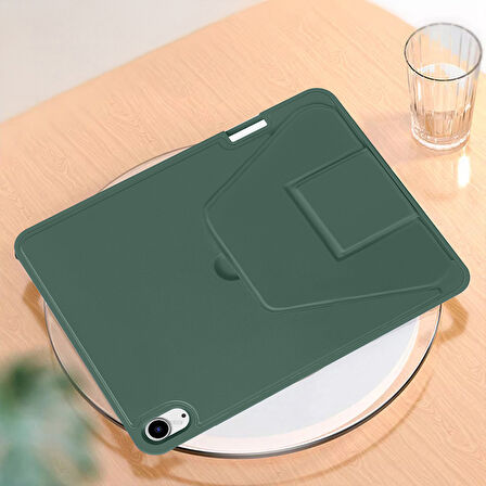 İpad 11 A16 2025 10. Nesil 10.9 Uyumlu Standlı Kalem Yuvalı Darbe Korumalı Armor Kılıf