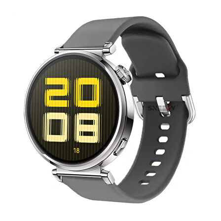 Huawei Watch GT5 41mm İle Uyumlu A Kalite Yumuşak PureLux Soft Tokalı Silikon Kordon