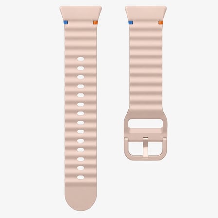 Huawei Watch Fit 5 Pro İle Uyumlu Dalga Desenli Tokalı Yumuşak Soft Silikon Kordon