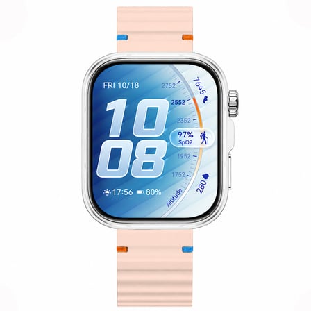 Huawei Watch Fit 5 Pro İle Uyumlu Dalga Desenli Tokalı Yumuşak Soft Silikon Kordon