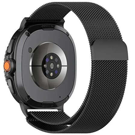 Samsung Galaxy Watch 8 40mm 44mm Uyumlu Manyetik Milanese Loop Metal Kordon