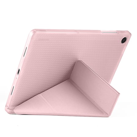 Samsung Galaxy Tab A11 Plus 11 Inc SM-X230 Üçgen Katlanabilir Kalemlikli Yatay Dikey Standlı Kılıf