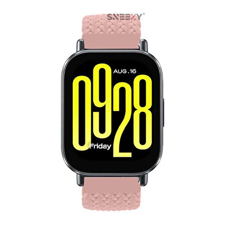 Redmi Watch 5 Active Redmi 5 Lite Uyumlu Kordon Metal Klips Solo Fiberlink Örgü Kordon