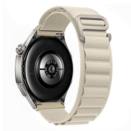 Huawei Watch GT6 Pro 46mm Uyumlu Kordon Alpine Loop Kancalı Kumaş Kordon